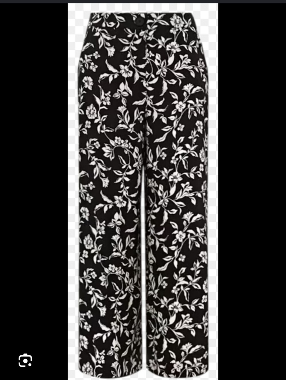 Extremely Stretchy Leggings B&W Floral By Rafaelle 14W Size